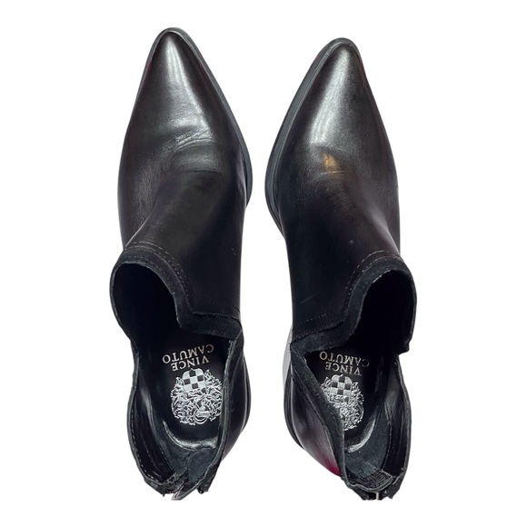 Vince Camuto Reggie Black Booties - Picture 2 of 6